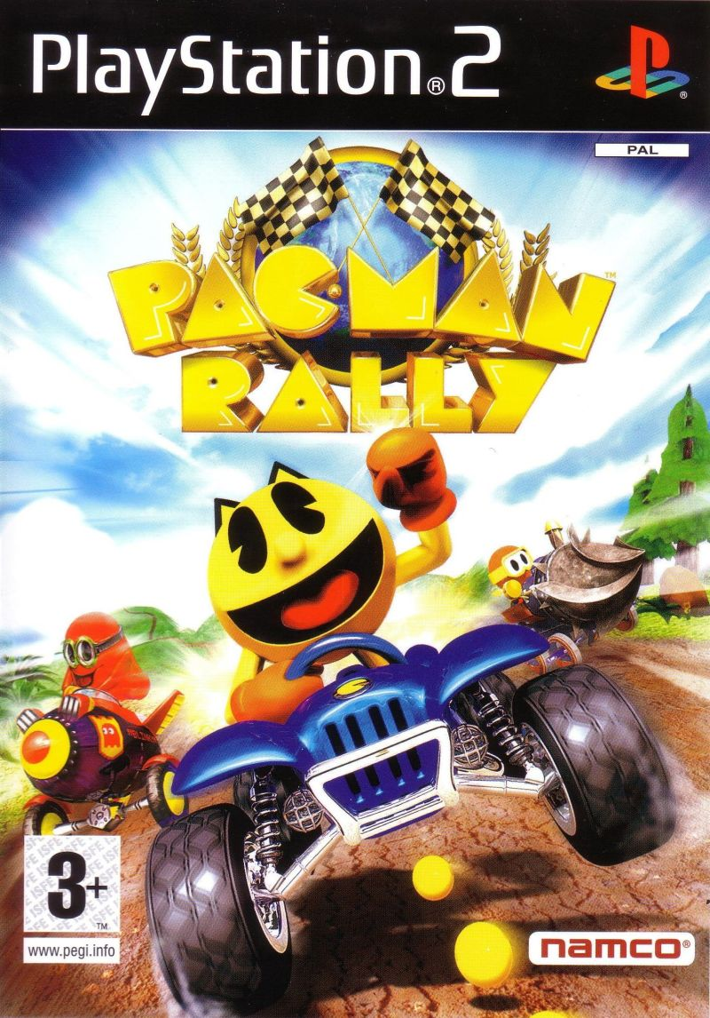Pac-man Rally — box-2D (EU)