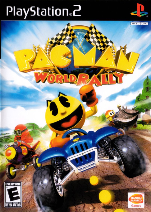 Pac-man Rally box art
