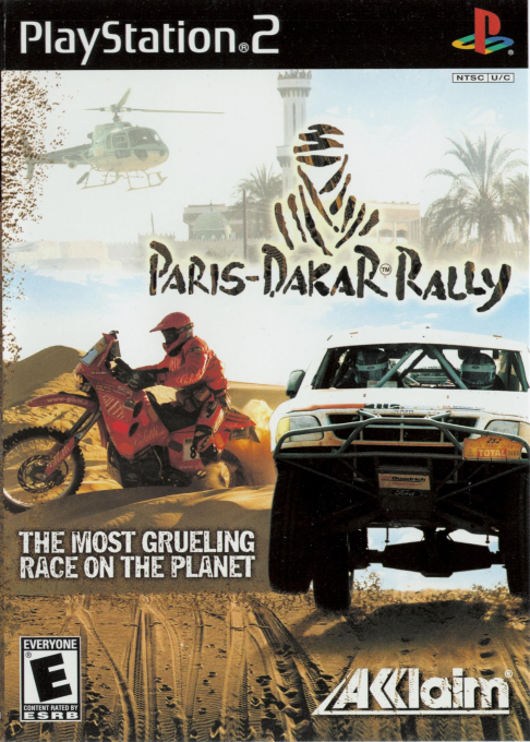 Paris-dakar Rally box art