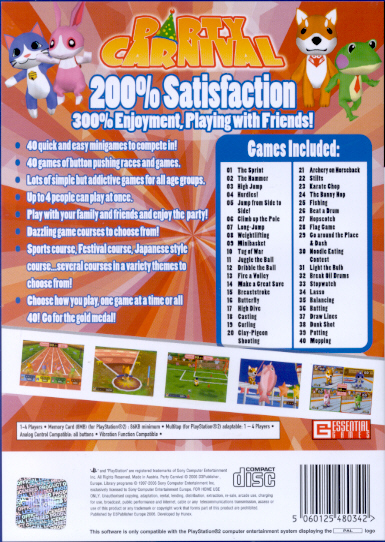 Party Carnival — box-2D-back (EU)