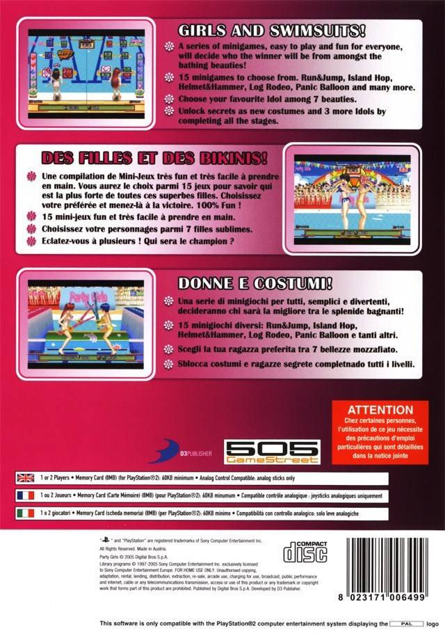 Party Girls — box-2D-back (EU)