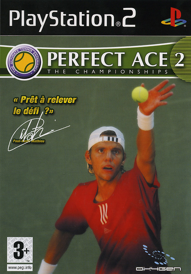 Perfect Ace 2 - The Championships — box-2D (FR)