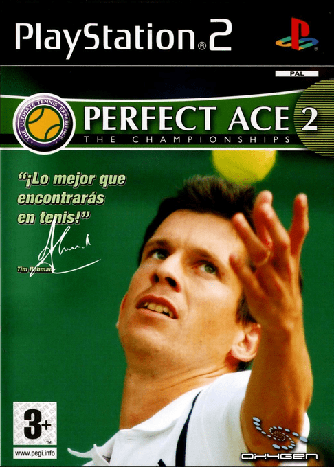 Perfect Ace 2 - The Championships — box-2D (SP)