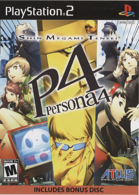 Persona 4 box art