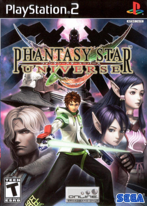 Phantasy Star Universe box art