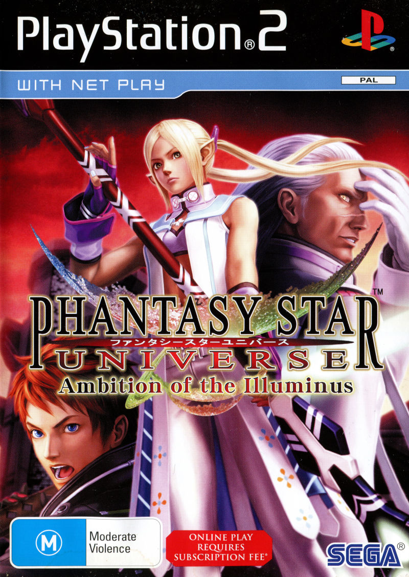 Phantasy Star Universe - Ambition of the Illuminus — box-2D (AU)