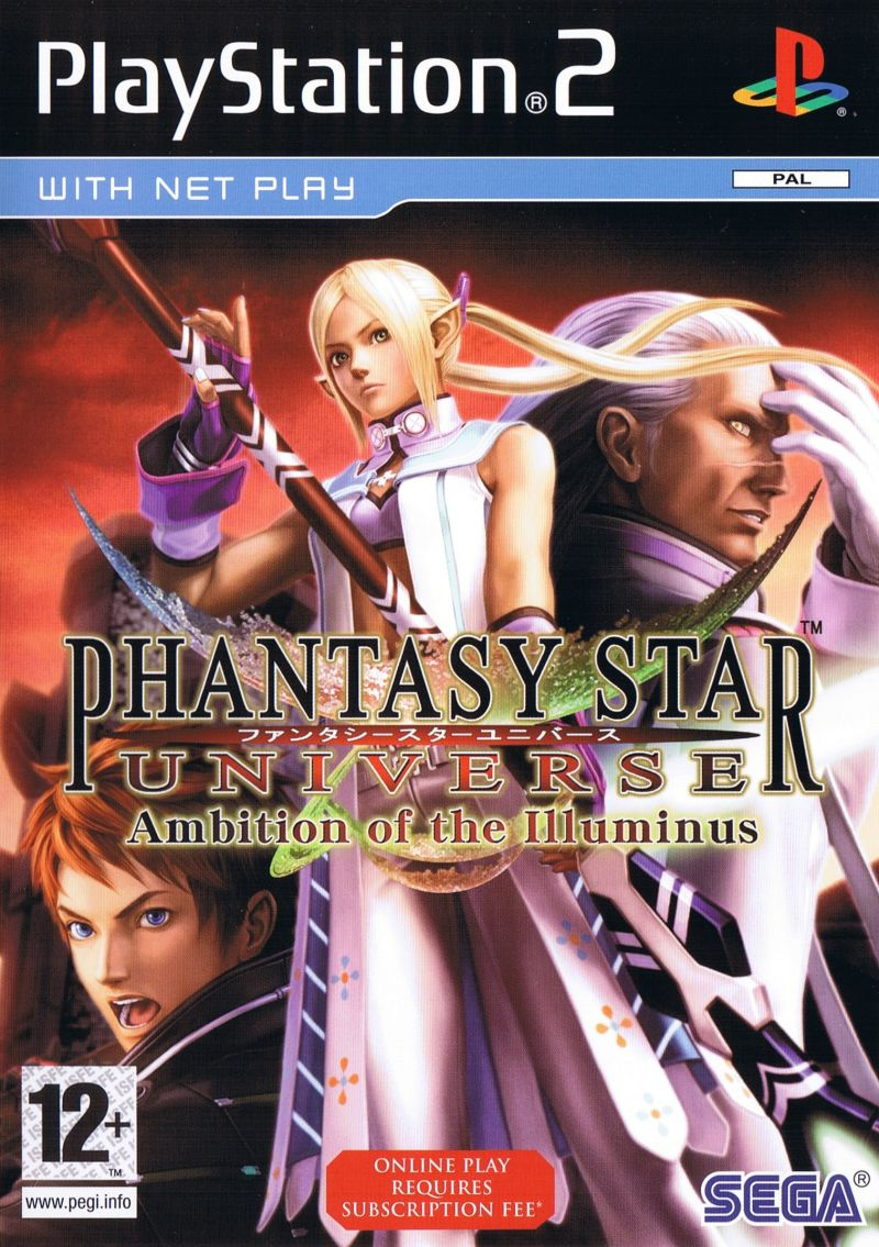 Phantasy Star Universe - Ambition of the Illuminus — box-2D (EU)