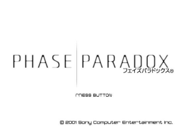 Phase Paradox — sstitle (JP)