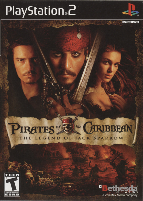 Pirates of the Caribbean - The Legend of Jack Sparrow box art