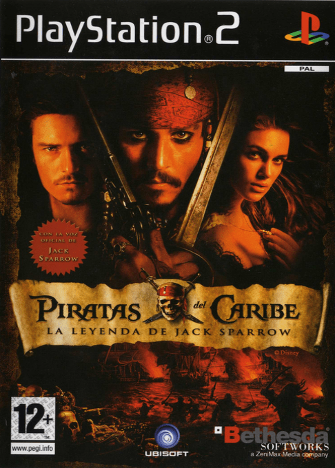 Pirates of the Caribbean - The Legend of Jack Sparrow — box-2D (SP)