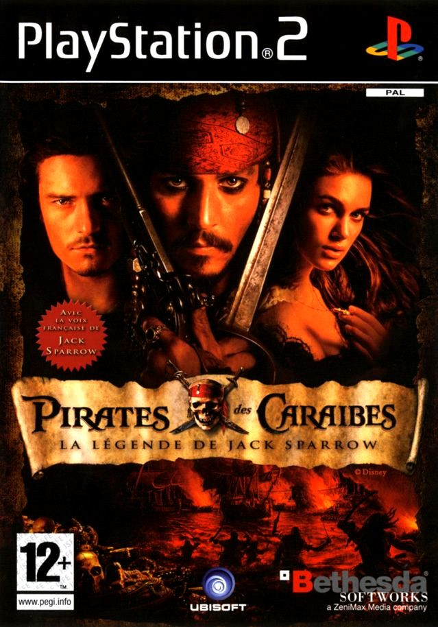 Pirates of the Caribbean - The Legend of Jack Sparrow — box-2D (FR)