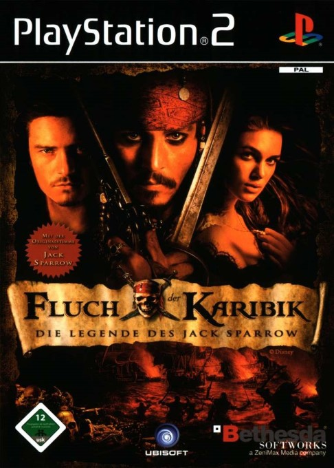 Pirates of the Caribbean - The Legend of Jack Sparrow — box-2D (DE)