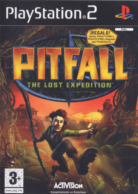 Pitfall - The Lost Expedition — box-2D (SP)