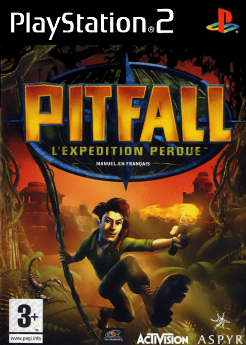 Pitfall - The Lost Expedition — box-2D (FR)