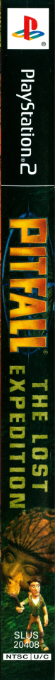 Pitfall - The Lost Expedition — box-2D-side (US)