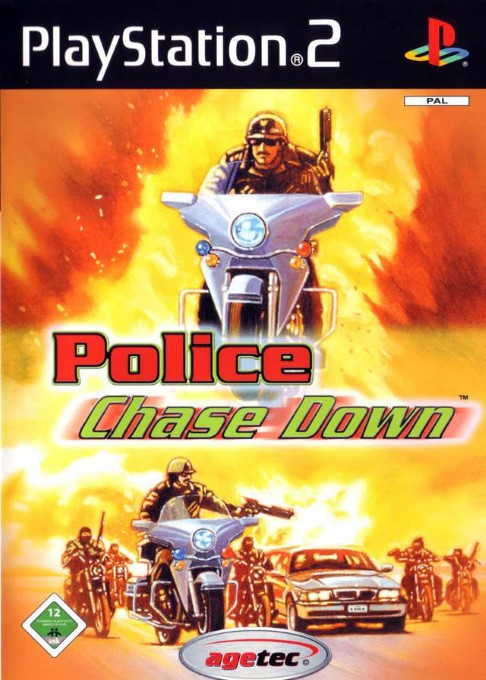 Police Chase Down — box-2D (DE)