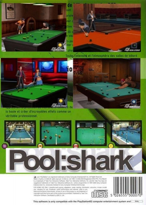 Pool Shark 2 — box-2D-back (EU)