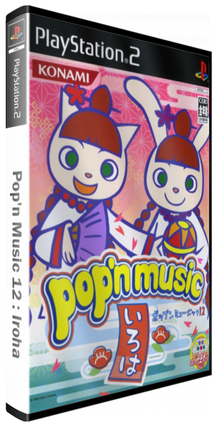 Pop'n Music 12 - Iroha — box-3D (JP)