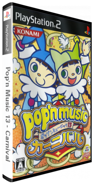 Pop'n Music 13 - Carnival — box-3D (JP)