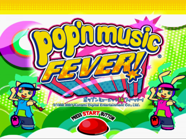 Pop'n Music 14 - Fever! — sstitle (JP)