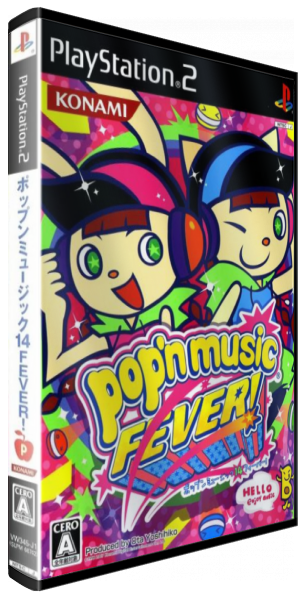 Pop'n Music 14 - Fever! — box-3D (JP)