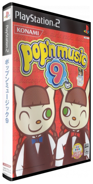 Pop'n Music 9 — box-3D (JP)