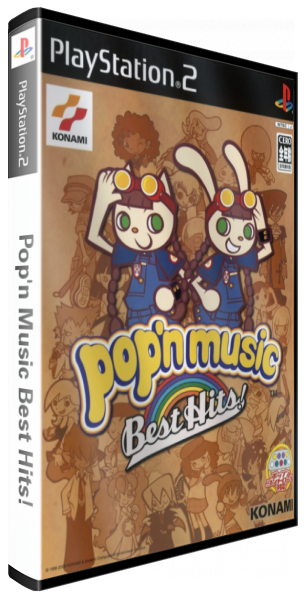 Pop'n Music Best Hits! — box-3D (JP)