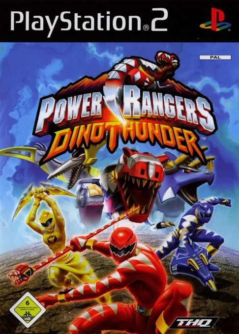 Power Rangers - Dino Thunder — box-2D (DE)