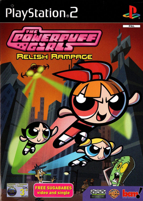 Powerpuff Girls - Relish Rampage, The — box-2D (EU)