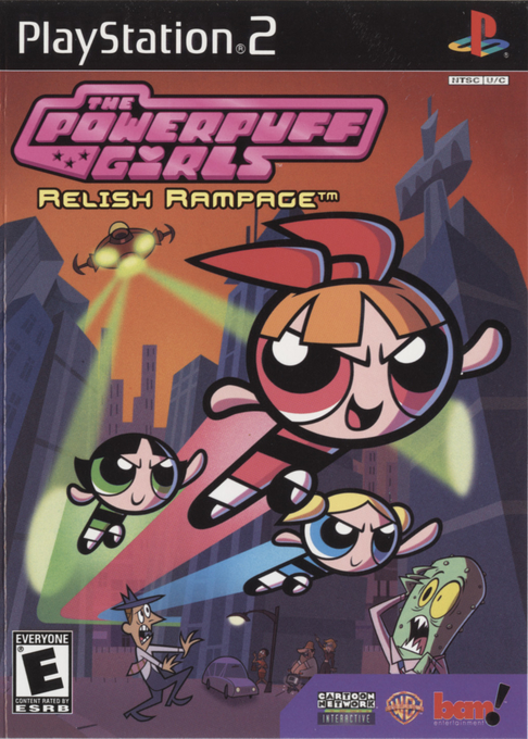 Powerpuff Girls - Relish Rampage, The box art