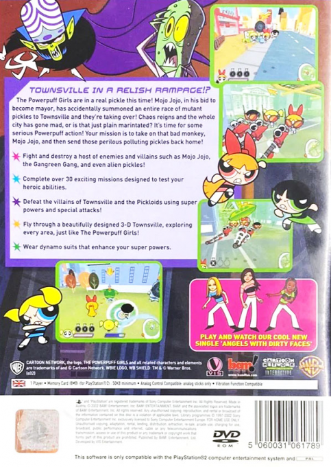 Powerpuff Girls - Relish Rampage, The — box-2D-back (EU)