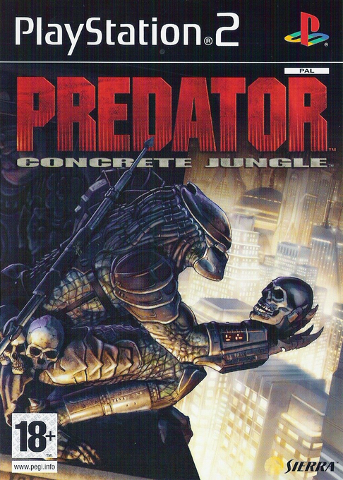 Predator - Concrete Jungle — box-2D (SP)