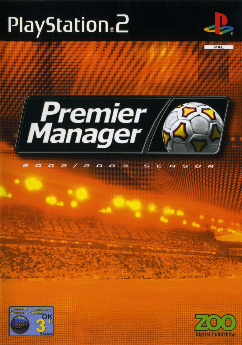 Premier Manager 2002-2003 box art