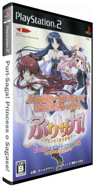 Puri-Saga! Princess o Sagase! — box-3D (JP)
