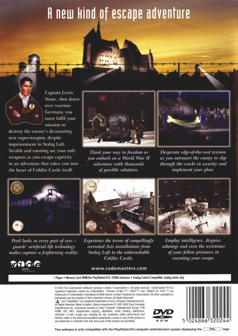 Prisoner Of War — box-2D-back (EU)