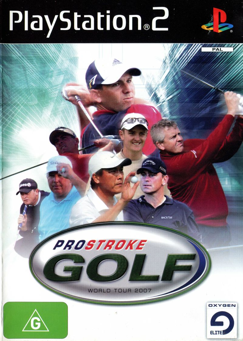 Prostroke Golf - World Tour 2007 — box-2D (AU)