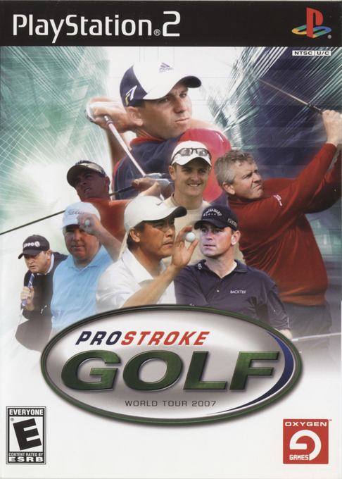 Prostroke Golf - World Tour 2007 box art