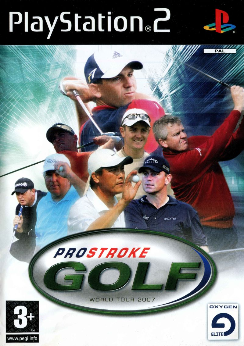 Prostroke Golf - World Tour 2007 — box-2D (EU)