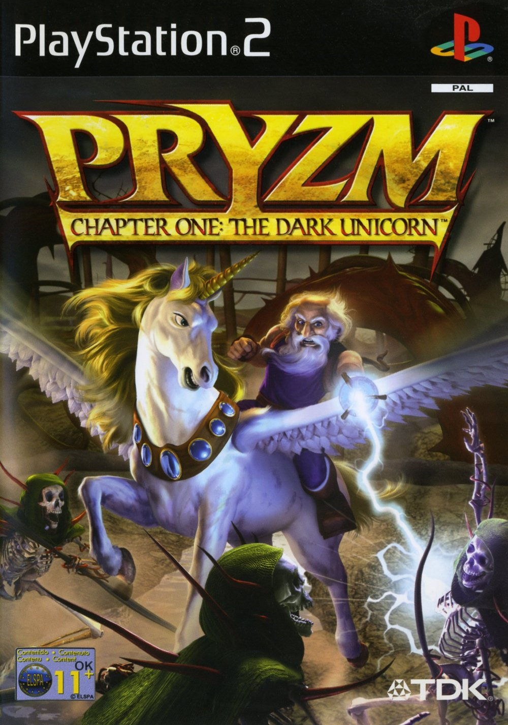 Pryzm Chapter One - The Dark Unicorn — box-2D (EU)