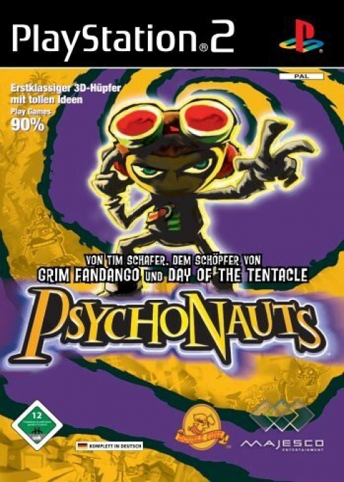 Psychonauts — box-2D (DE)
