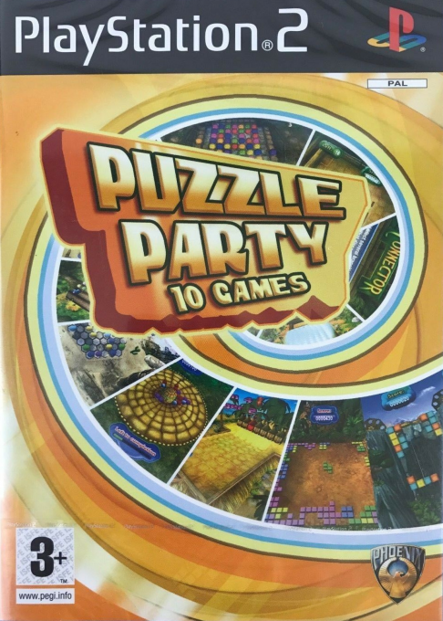 Puzzle Party 10 Games box art