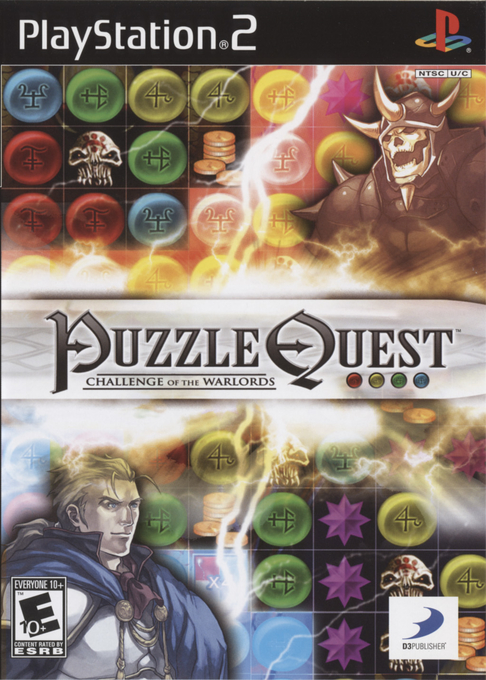 Puzzle Quest - Challenge Of The Warlords box art