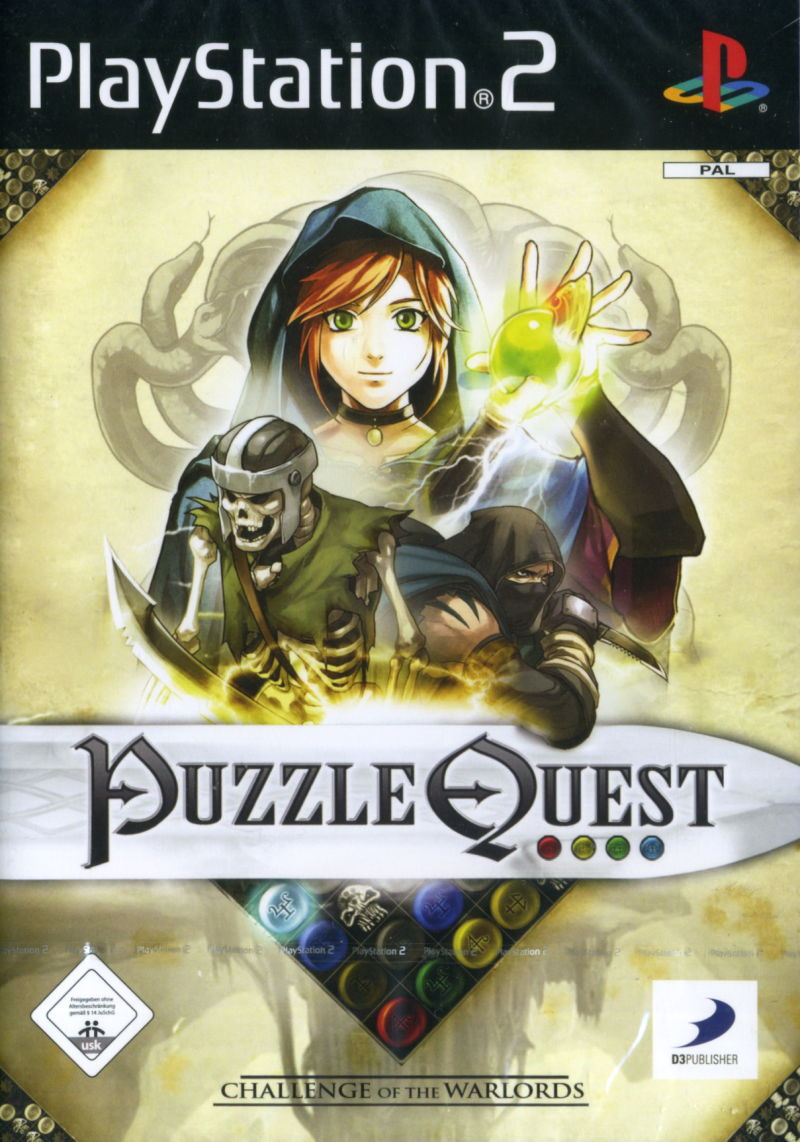 Puzzle Quest - Challenge Of The Warlords — box-2D (DE)