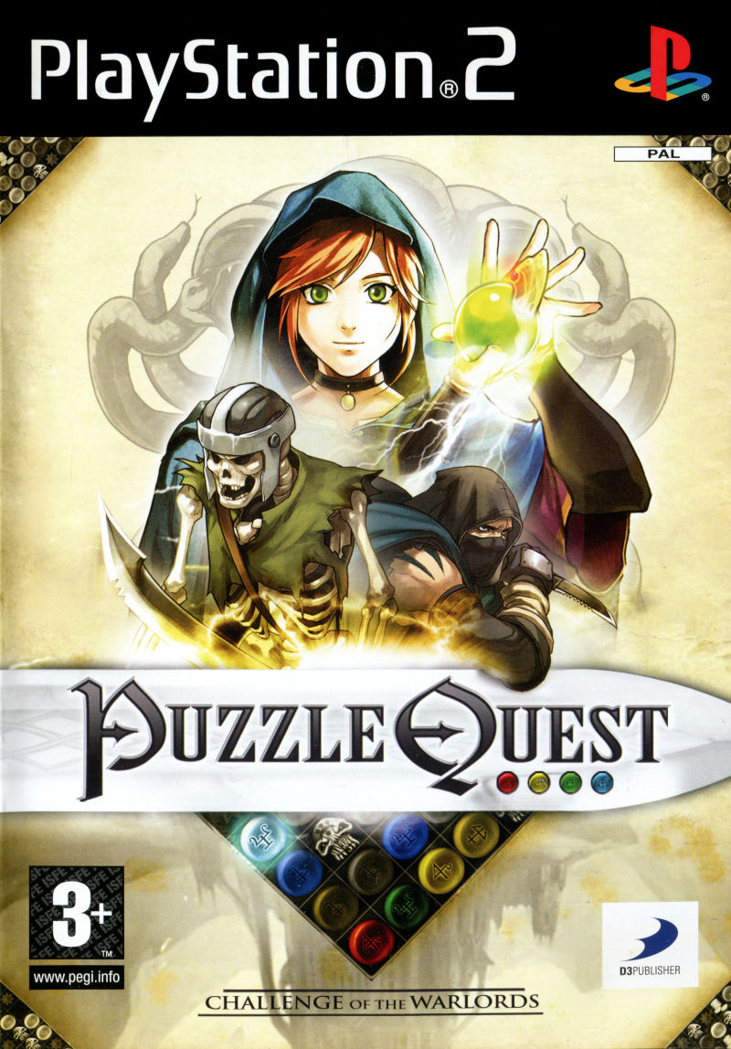 Puzzle Quest - Challenge Of The Warlords — box-2D (EU)