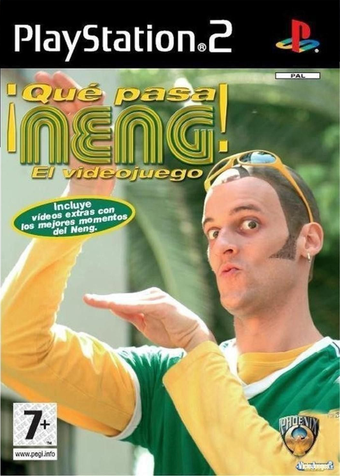 Que Pasa Neng! El Videojuego box art
