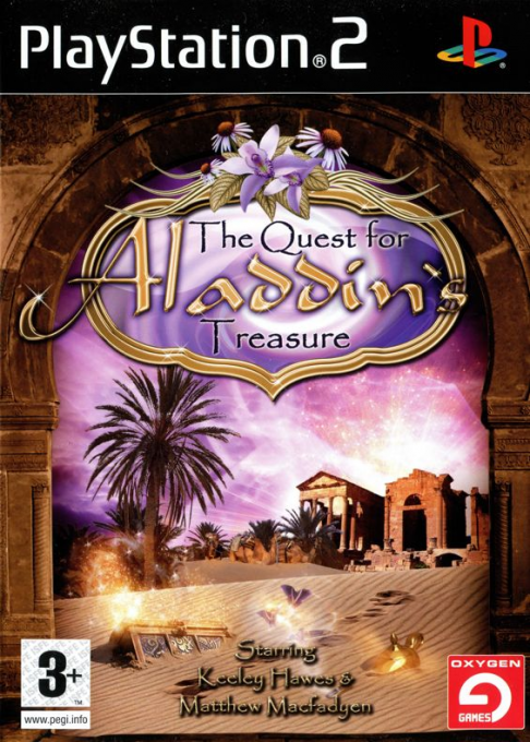 Quest For Aladdin's Treasure, The box art