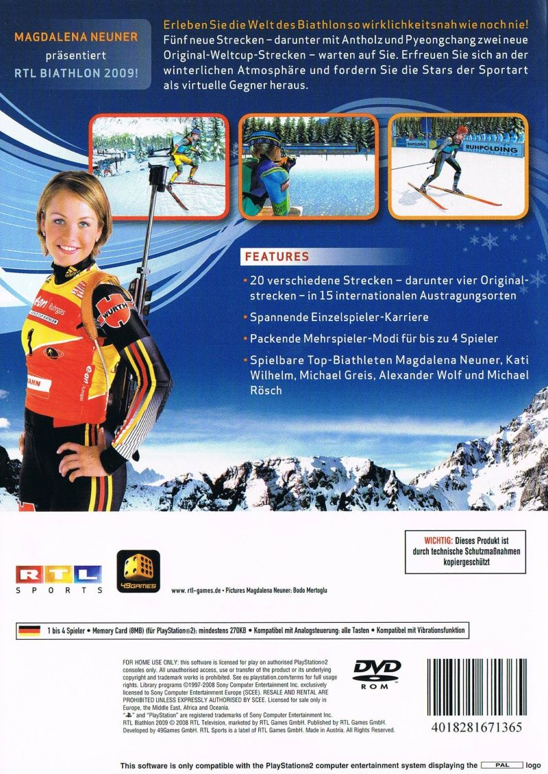 Rtl Biathlon 2009 — box-2D-back (DE)