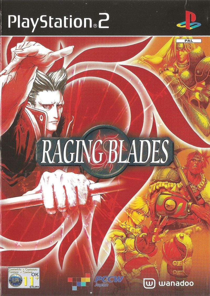 Raging Blades box art