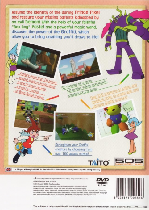 Graffiti Kingdom — box-2D-back (EU)
