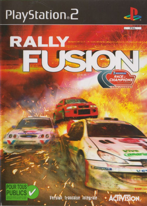 Rally Fusion - Race Of Champions — box-2D (FR)